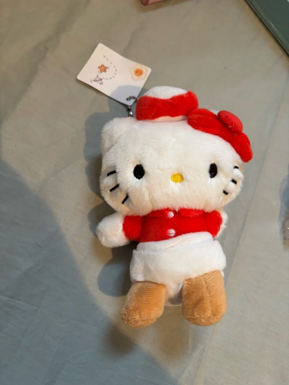 Hello Kitty Plush & Accessory Gift Set - Makeup palette, plush bag charm, & more